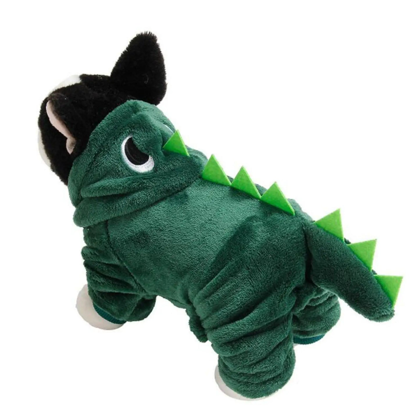 Creative Dog Dinosaur Costume Funny Birthday Fancy Dress Warm Clothes Outfits Halloween Christmas Cosplay Party Accessories