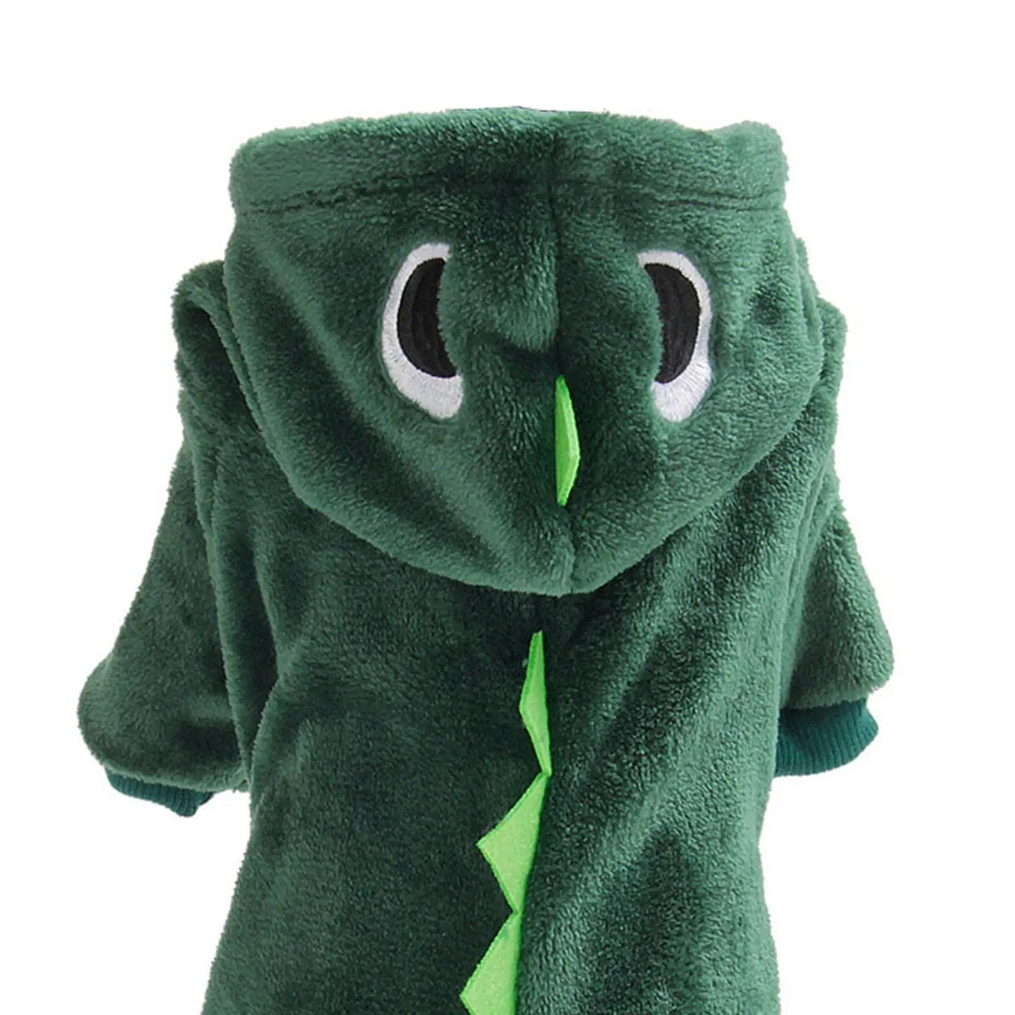 Creative Dog Dinosaur Costume Funny Birthday Fancy Dress Warm Clothes Outfits Halloween Christmas Cosplay Party Accessories