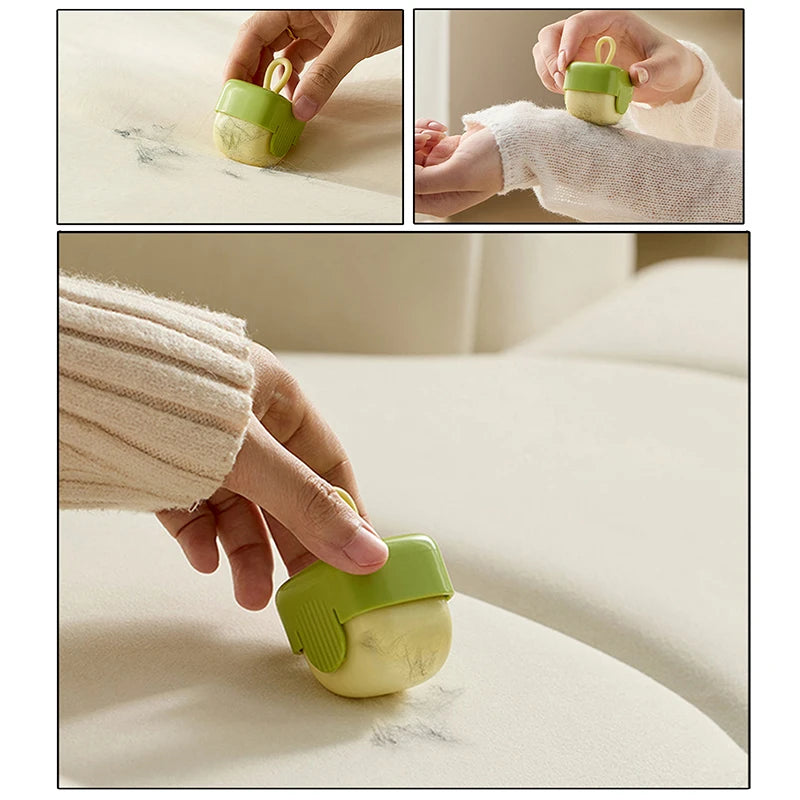 Pet Hair Remover Clothes Dust Tools For Clothes Washable Reusable Travel Lint Remover Sticky Cleaner Hair Plush Sticky Roller
